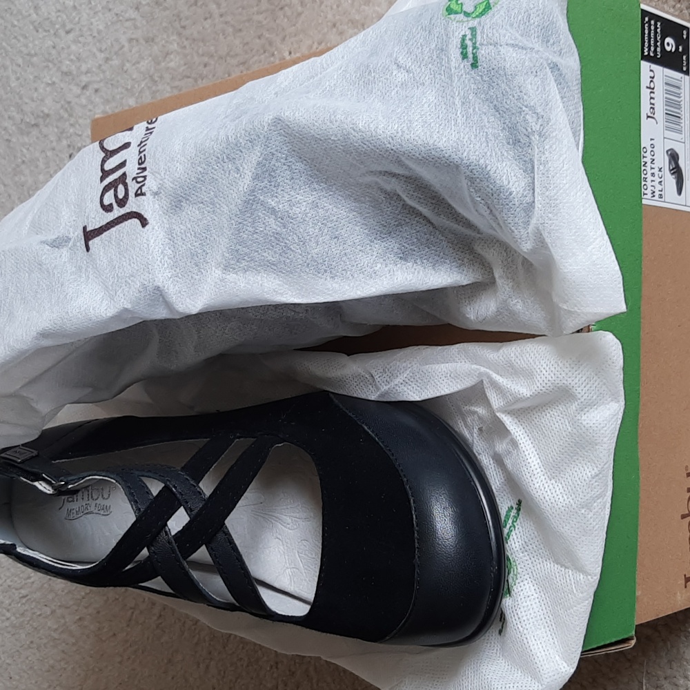 Jambu Toronto Black 9M Shoes NIB - Picture 6 of 10